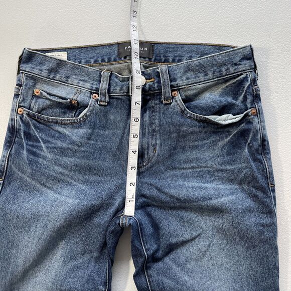 Pacsun Jeans Mens 28x30 Slim Taper Leg Stretch Blue Denim Casual Travel Outdoor - Picture 9 of 12